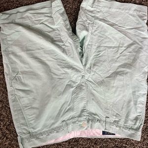 Light green mens 36 W Polo shorts